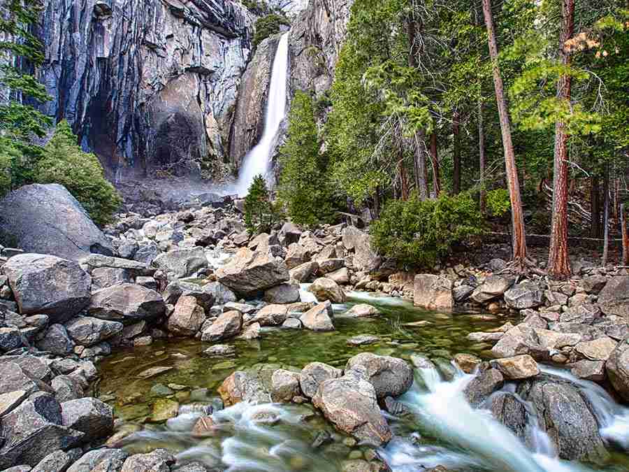Lower Yosemite Falls, U.S.A