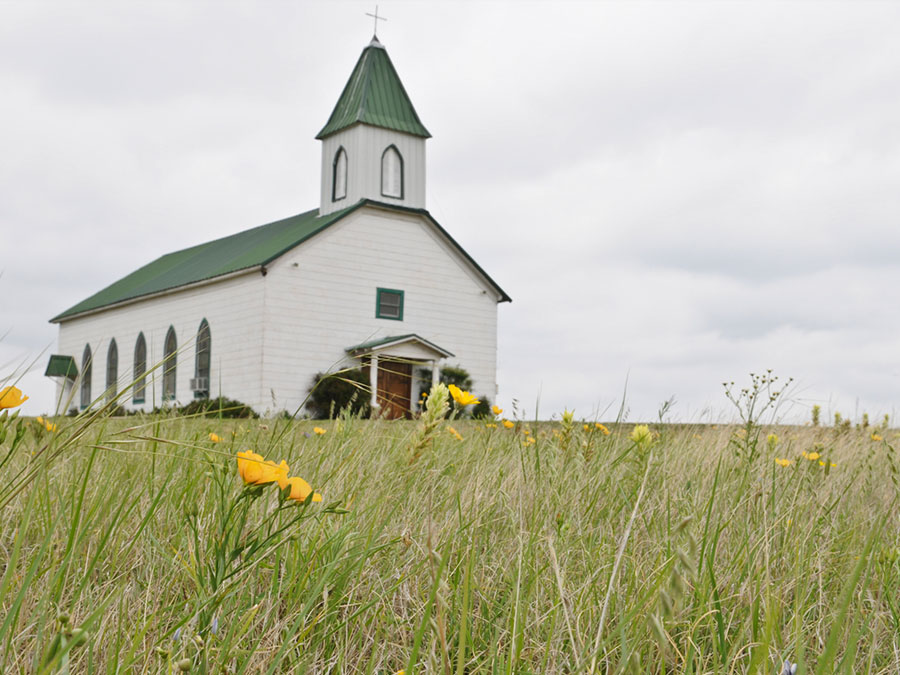 A church in "The South"