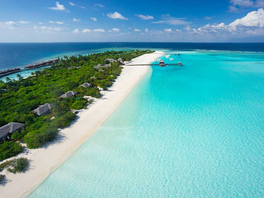 Island in the Maldives