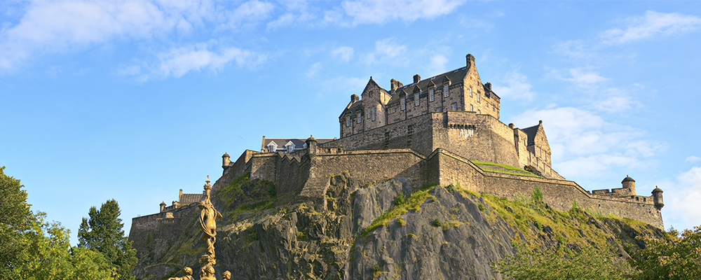Castle on top of a hill