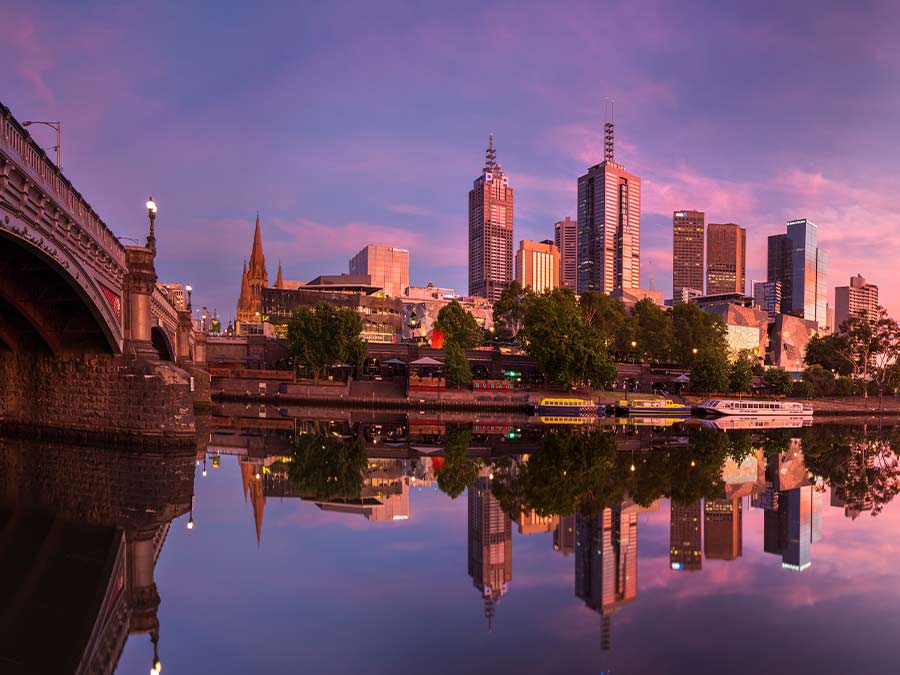 Melbourne skyline